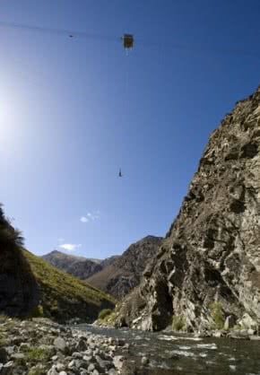 Image showing the AJ Hackett, Nevis Bungy Jump near Queenstown, New Zealand