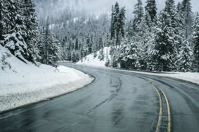 Black ice roads